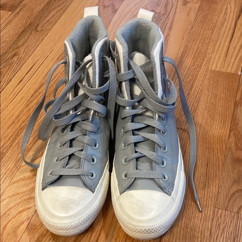Converse Light Gray High-Tops